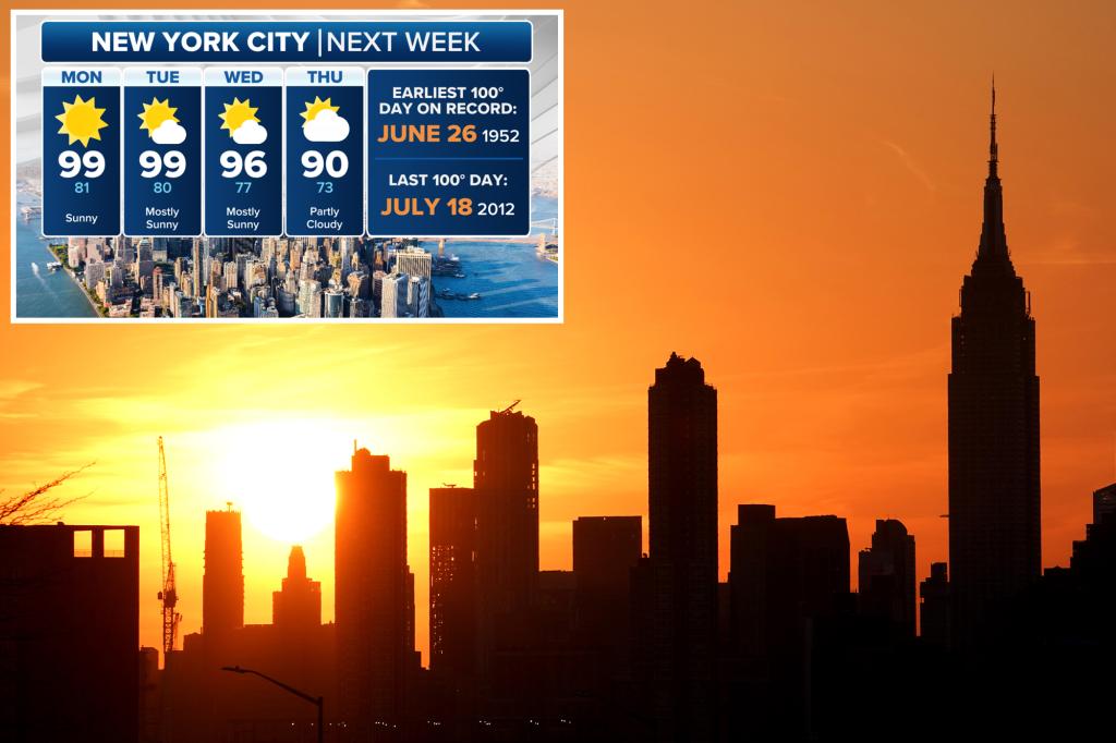 Severe heat wave bringing feels-like temperatures of 100 degrees to the I-95 corridor