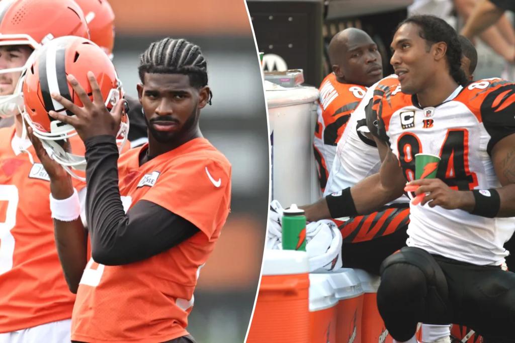 Shedeur Sanders is positioned low on the Browns' quarterback depth chart.