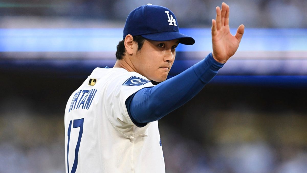 Shohei Ohtani of the Dodgers pitches for the first time in almost two years