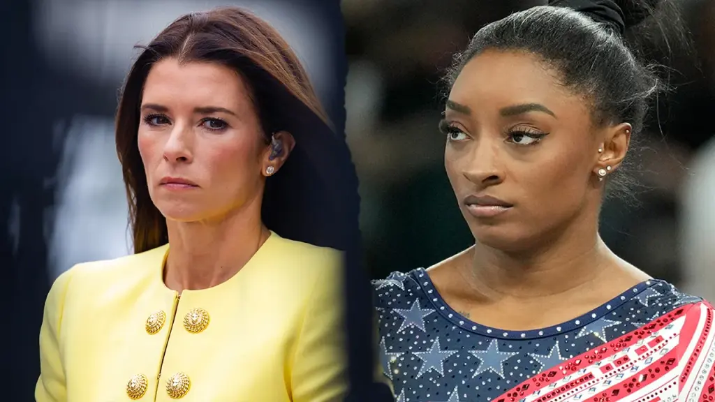 Simone Biles and Riley Gaines conflict prompts response from former NASCAR driver