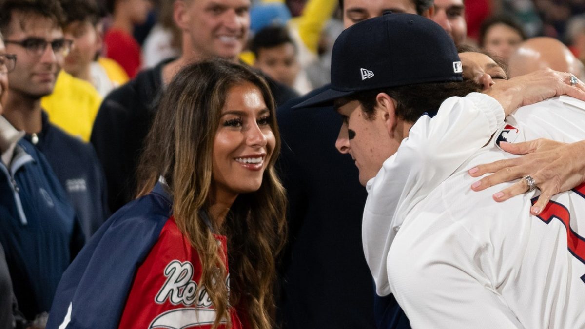 Sister of Red Sox's leading prospect becomes an internet sensation following his MLB debut at Fenway Park.