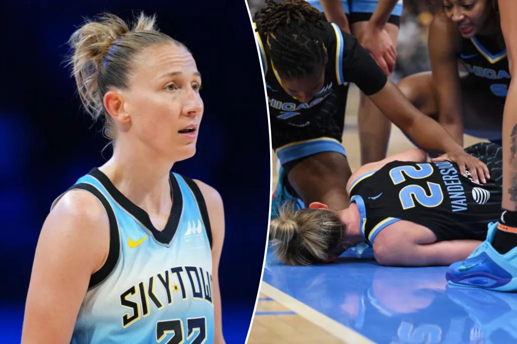 Sky player sidelined for the season due to torn ACL