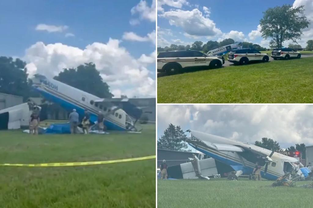 Skydiving plane in Tennessee crashes shortly after takeoff, resulting in several injuries among passengers