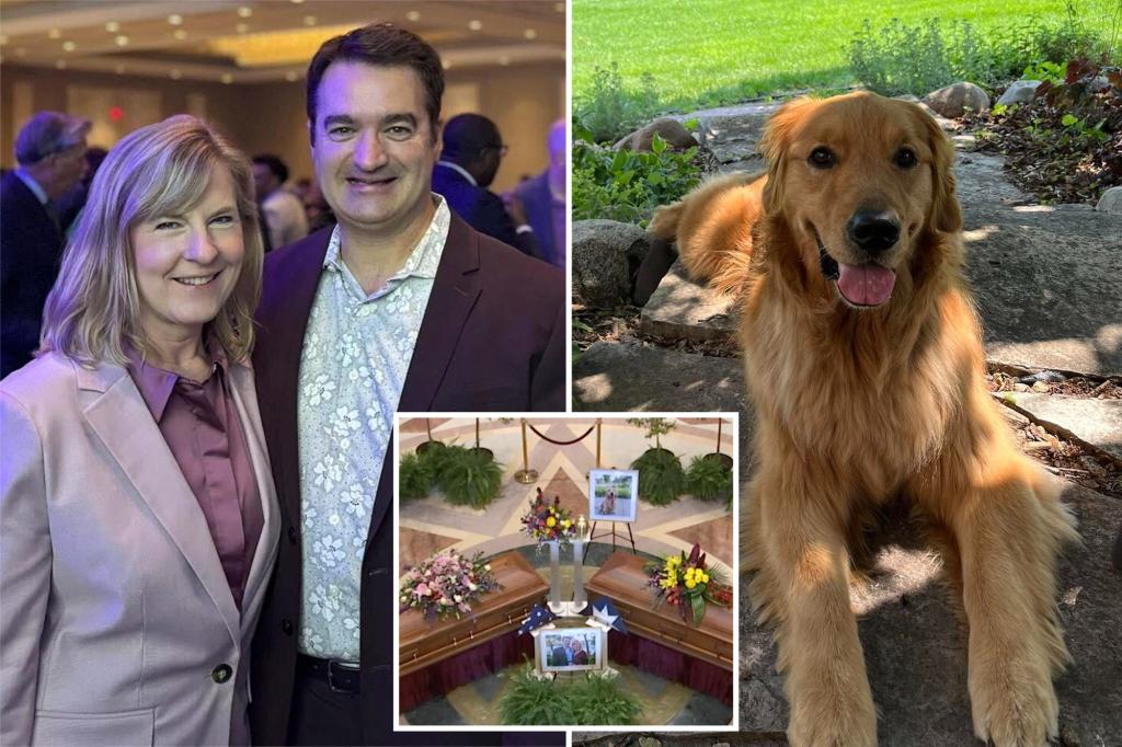 Slain Democratic Representative Melissa Hortman and her husband honored alongside their cherished dog at the Minnesota Capitol