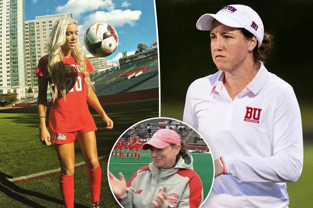 Soccer player at Boston University claims assistant coach sexually harassed her following Alex Cooper's accusations