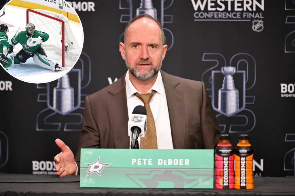 Stars part ways with Peter DeBoer following disappointing playoff exit