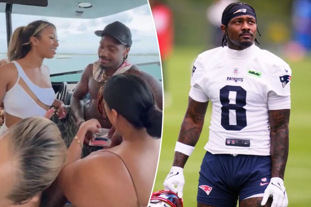 Stefon Diggs speaks out about the pink substance in the boat video.