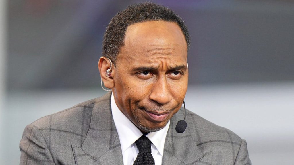 Stephen A Smith faced a challenging question during his show