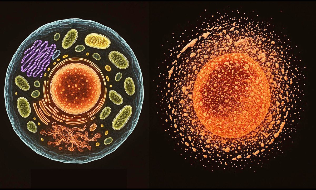 Stopping 'necrosis' might hold the key to resisting aging.