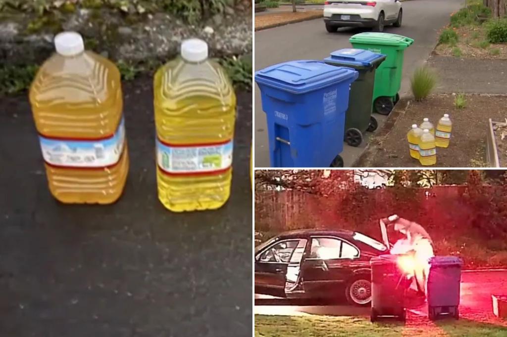 Strange man abandoning jugs of urine in Oregon recycling bins claims new territory, frightened residents report