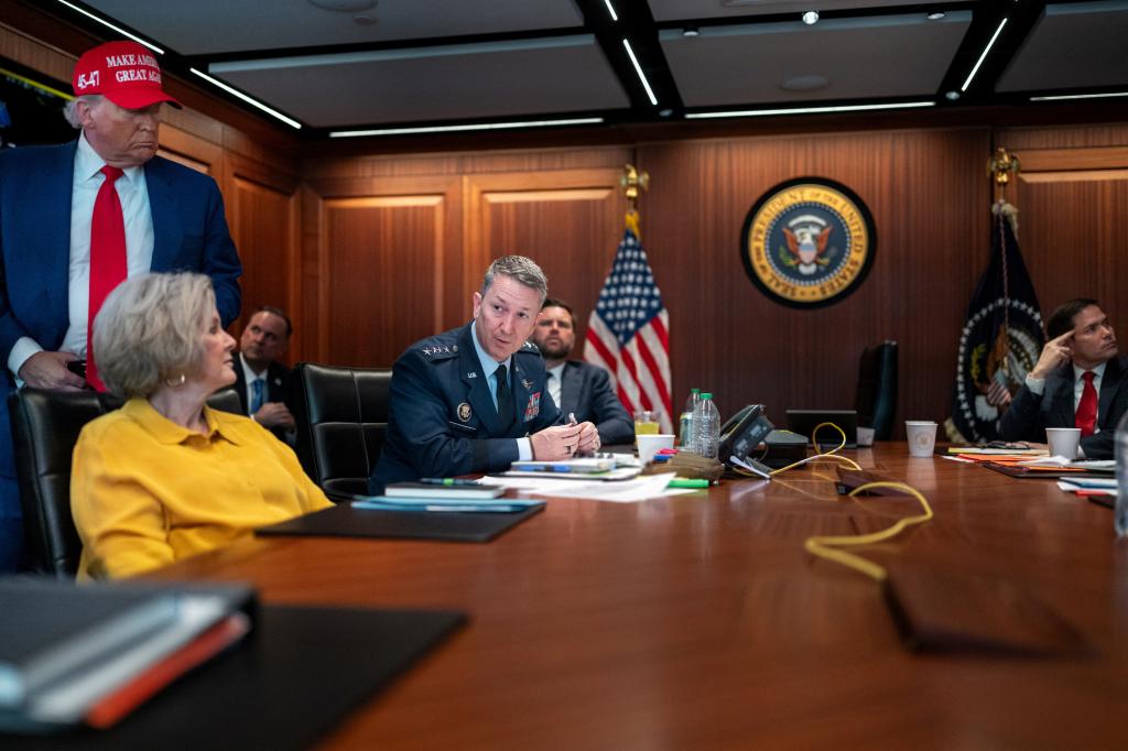 Striking images reveal Trump and his team in the Situation Room for the Iran strike, but one important person is absent