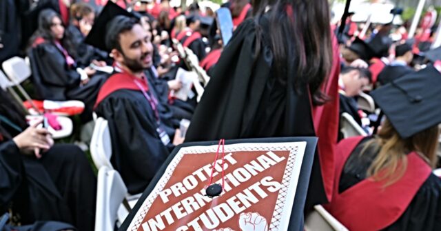 Students from universities advocate against Trump's changes to visa policies