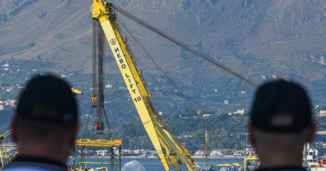 Superyacht Retrieved from the Ocean Floor 10 Months After It Sank near Sicily