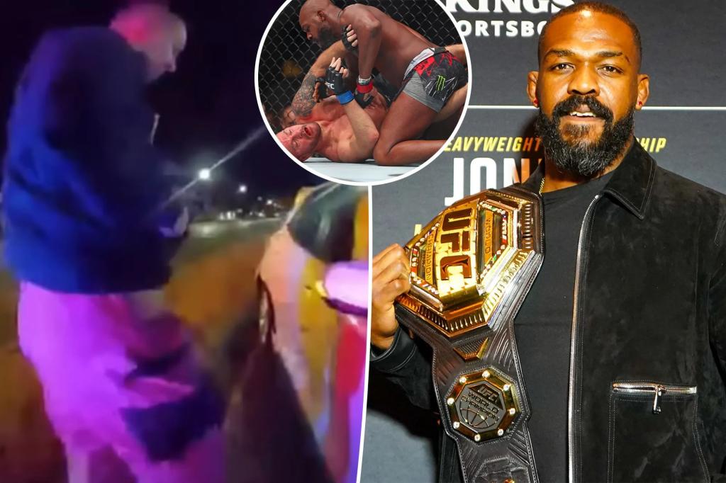 Surprising bodycam video reveals UFC star Jon Jones threatening an officer