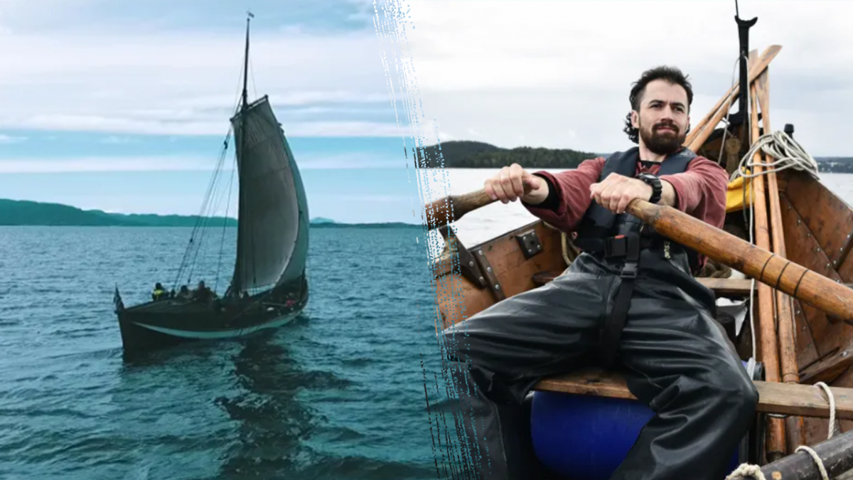 Swedish archaeologist dedicates three years to sailing in a Viking boat replica