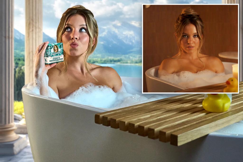 Sydney Sweeney's soap created with her bathwater is put to the test