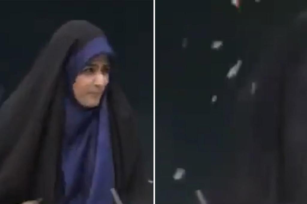 TV anchor in Iran flees during live broadcast after Israeli attack on state-run network headquarters: video