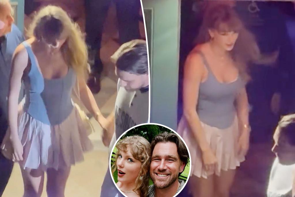 Taylor Swift impresses in a corset top and miniskirt during date night with Travis Kelce