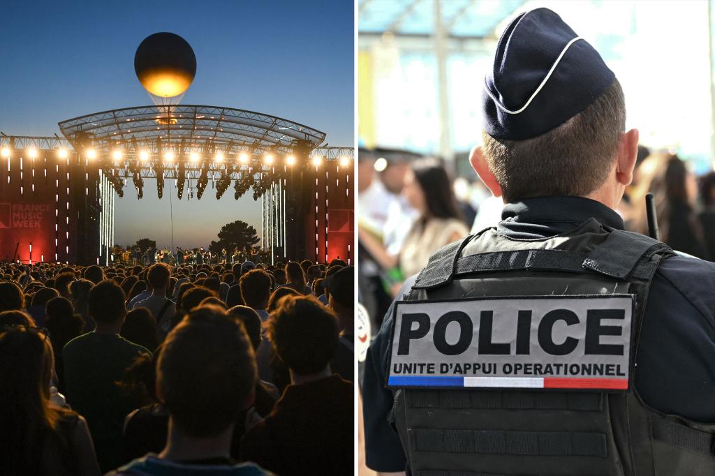 Teen girls among 145 people stabbed with syringes at a popular music festival in France, 12 suspects arrested.