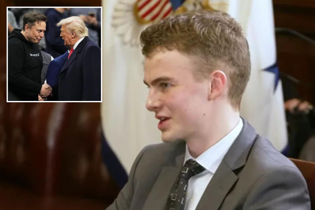 Teen worker 'Big Balls' Edward Coristine is leaving the Trump cost-cutting team.