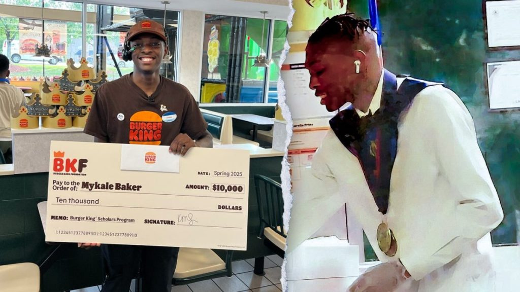 Teen's night working at Burger King on graduation goes viral, nets him almost $200,000