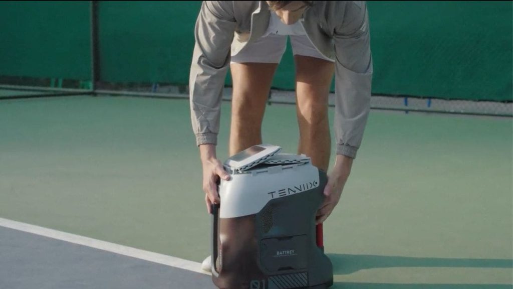 Tenniix AI tennis robot provides a dependable practice companion for players of every skill level.