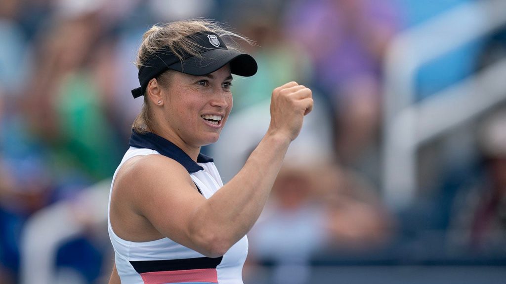 Tennis player Yulia Putintseva responds to Maria Sakkari following their disagreement after the match.