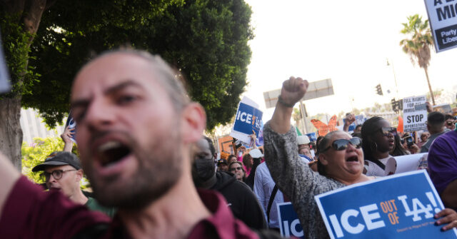 Tense Confrontation Breaks Out Amid ICE Raids in Downtown Los Angeles
