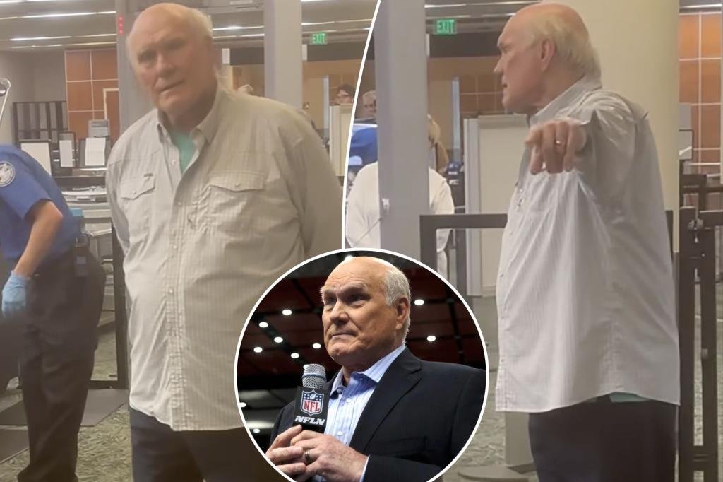 Terry Bradshaw unhappy with 'absurd' treatment at airport