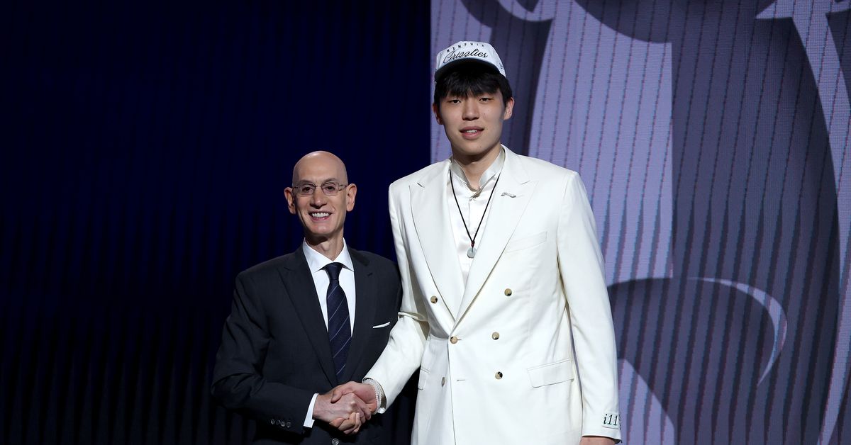 The Blazers' surprising NBA Draft selection is already being referred to as 'Chinese Jokic' by one team.