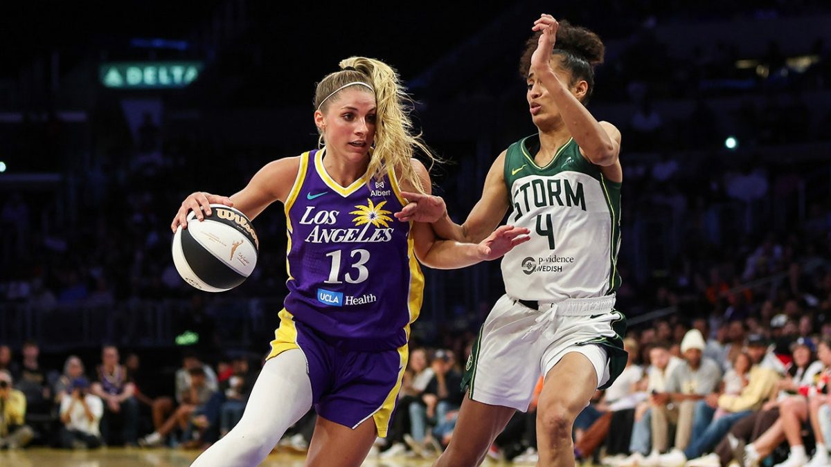 The LA Sparks received criticism online for sharing a photo of a player in revealing attire.