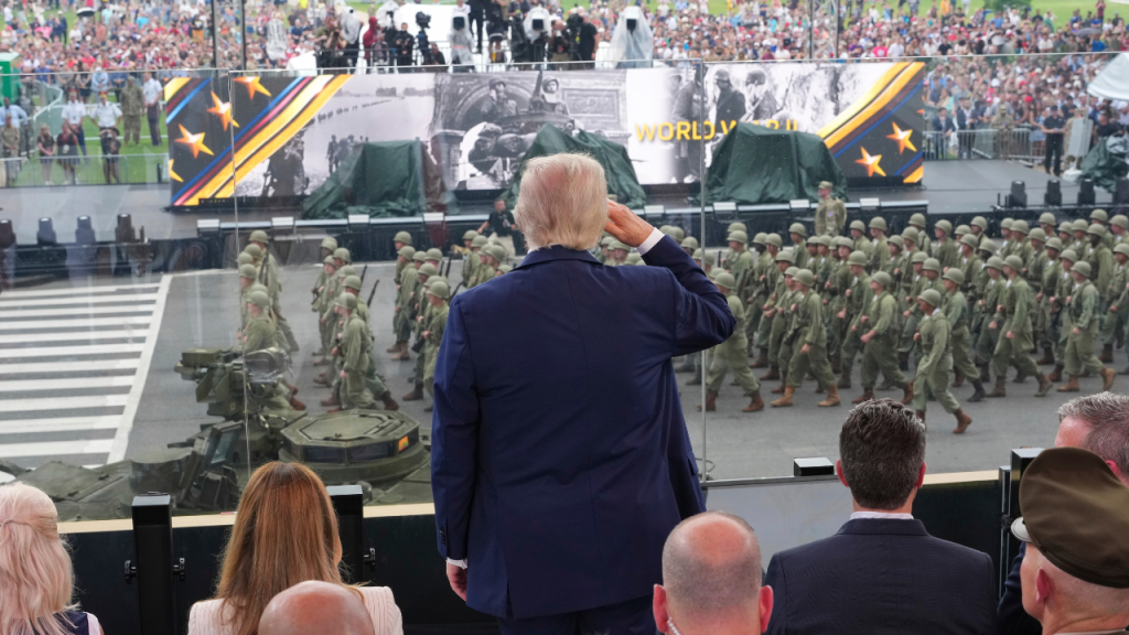 The best images from Trump's 250th Army celebration