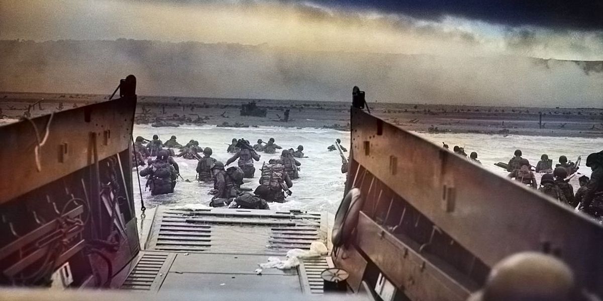 The memory of D-Day's fire remains strong 80 years on.