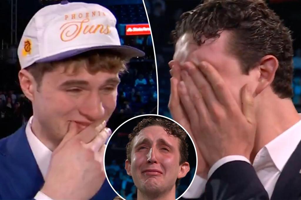 This was the 'most moving' NBA Draft — and first-round pick Liam McNeeley's family was notable