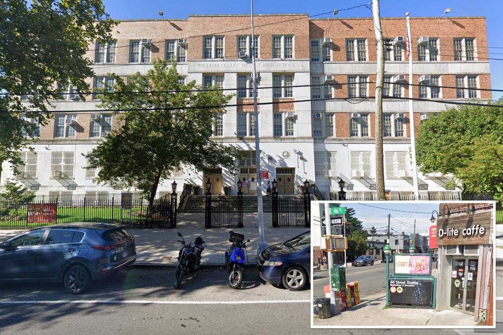 Three 16-year-old girls arrested for a brutal after-school attack on a 15-year-old girl in a New York City subway station.