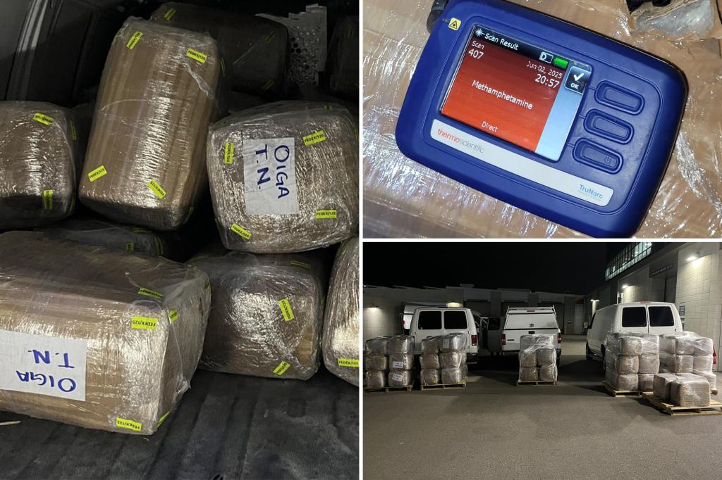 Three illegal migrants arrested for allegedly transporting over $5 million in methamphetamine