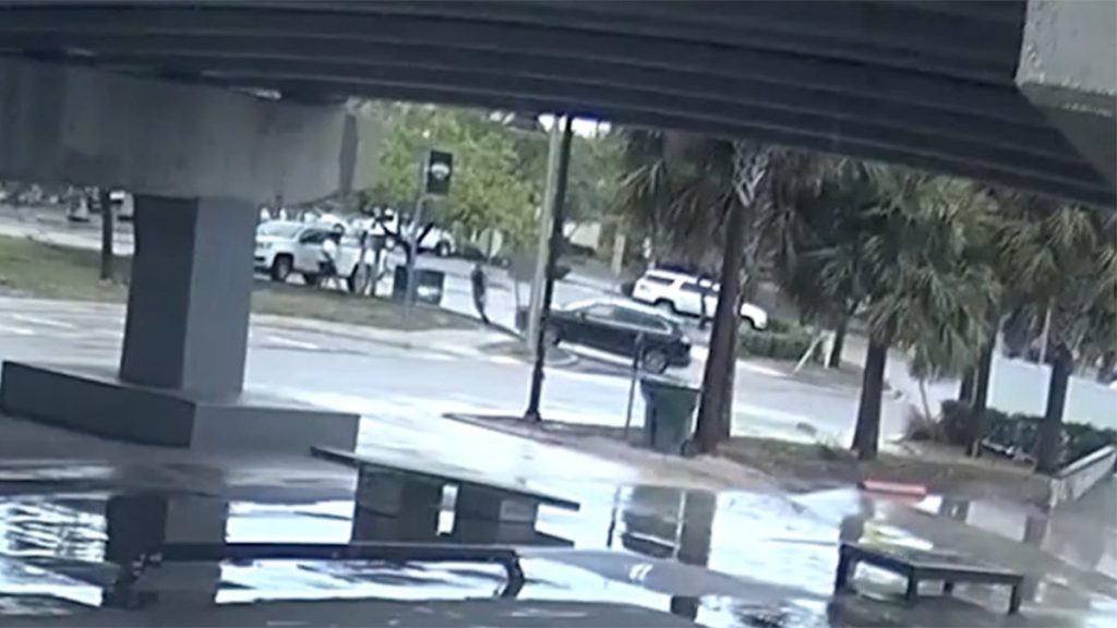 Three people face charges following a violent road rage incident in Florida.