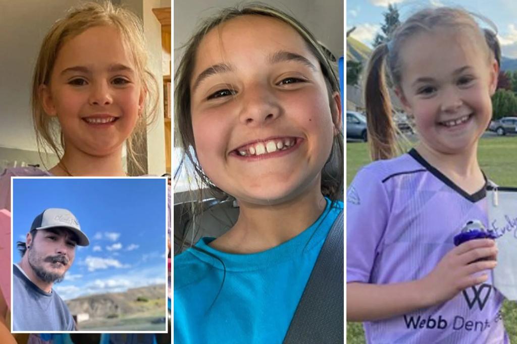 Three sisters who went missing while seeing their father have been discovered deceased at a campground.
