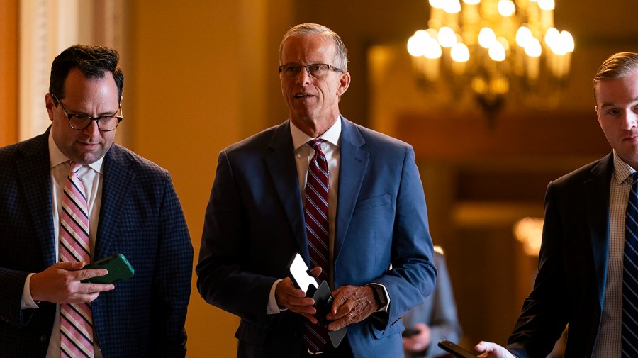 Thune uncertain about the authority Trump is using to send Marines to Los Angeles