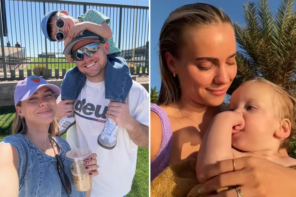 TikTok star Emilie Kiser's husband informed police he was 'distracted' when their child drowned in the pool, according to a report.