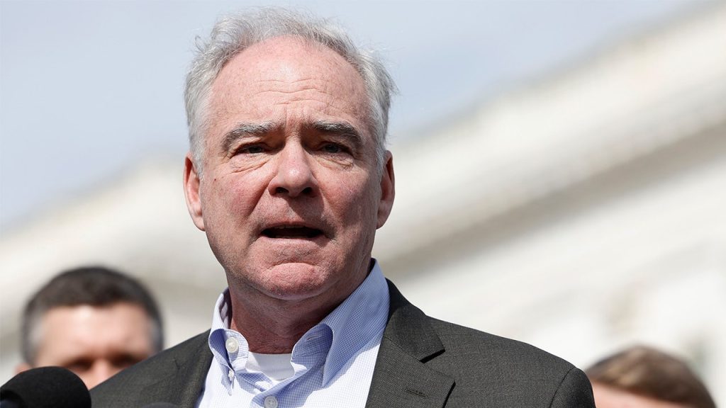 Tim Kaine's resolution calls for a congressional vote on military action in Iran.