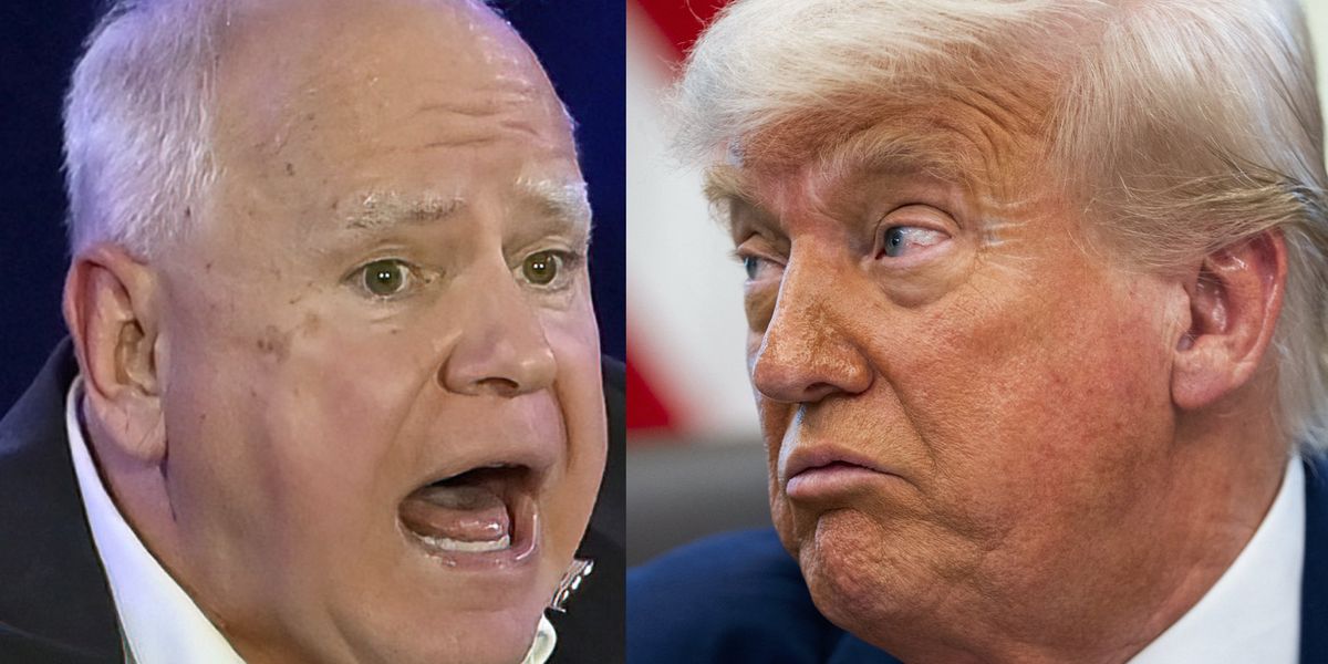 Tim Walz believes Democrats should be tougher and more aggressive against Trump.