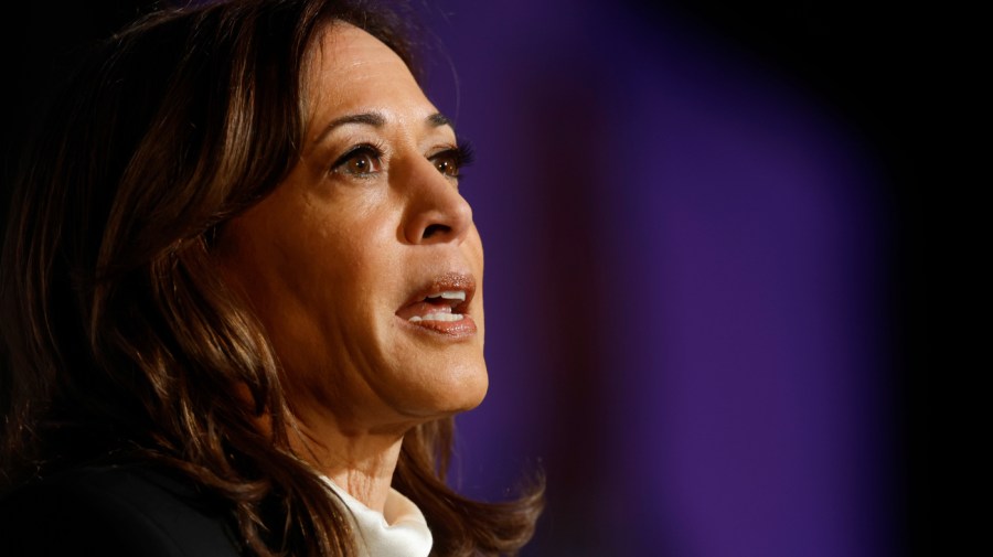 To become governor, Kamala Harris must leap hurdles she created 