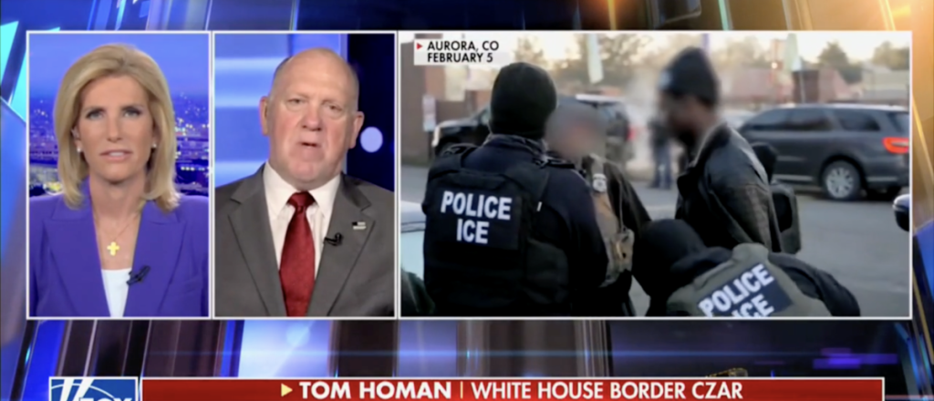 Tom Homan Cautions Democrats That Attacking ICE Could Lead to Fatal Outcomes