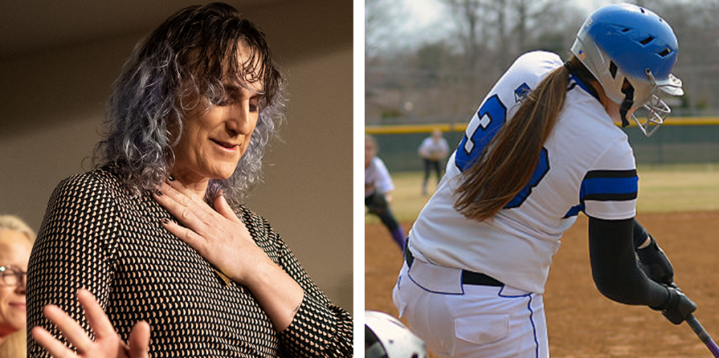 Transgender state representative supports boys competing in girls' sports