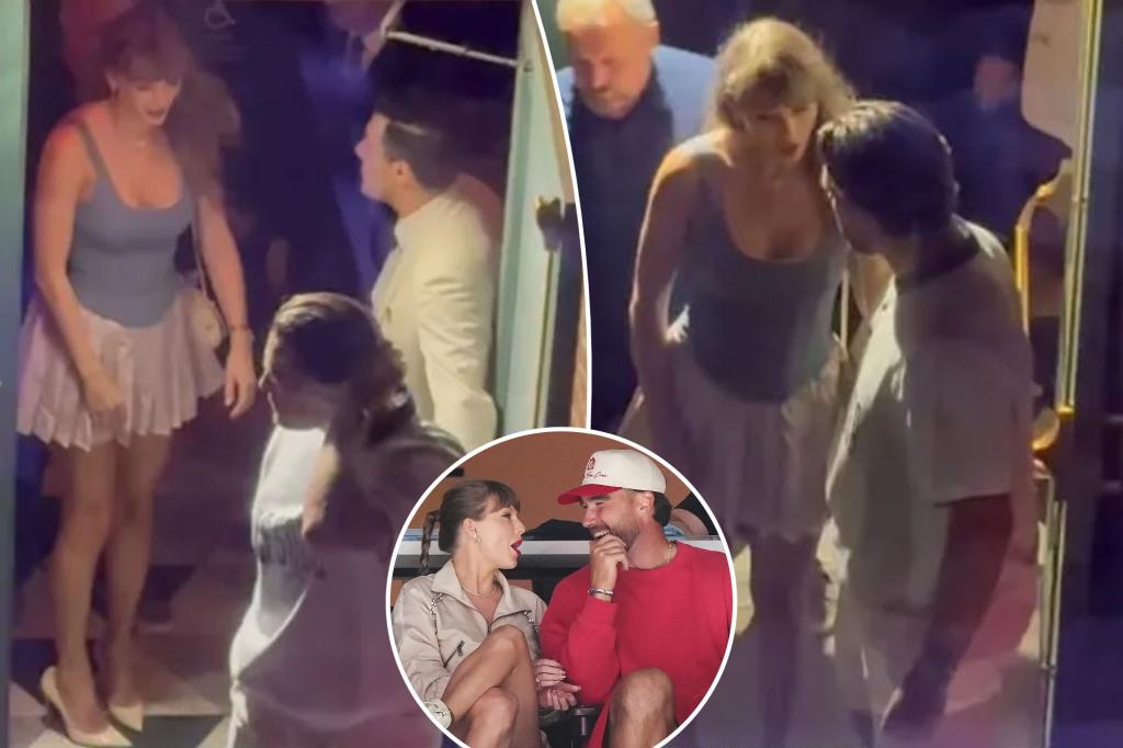 Travis Kelce and Taylor Swift seen having an unexpected date night at a restaurant in New York City