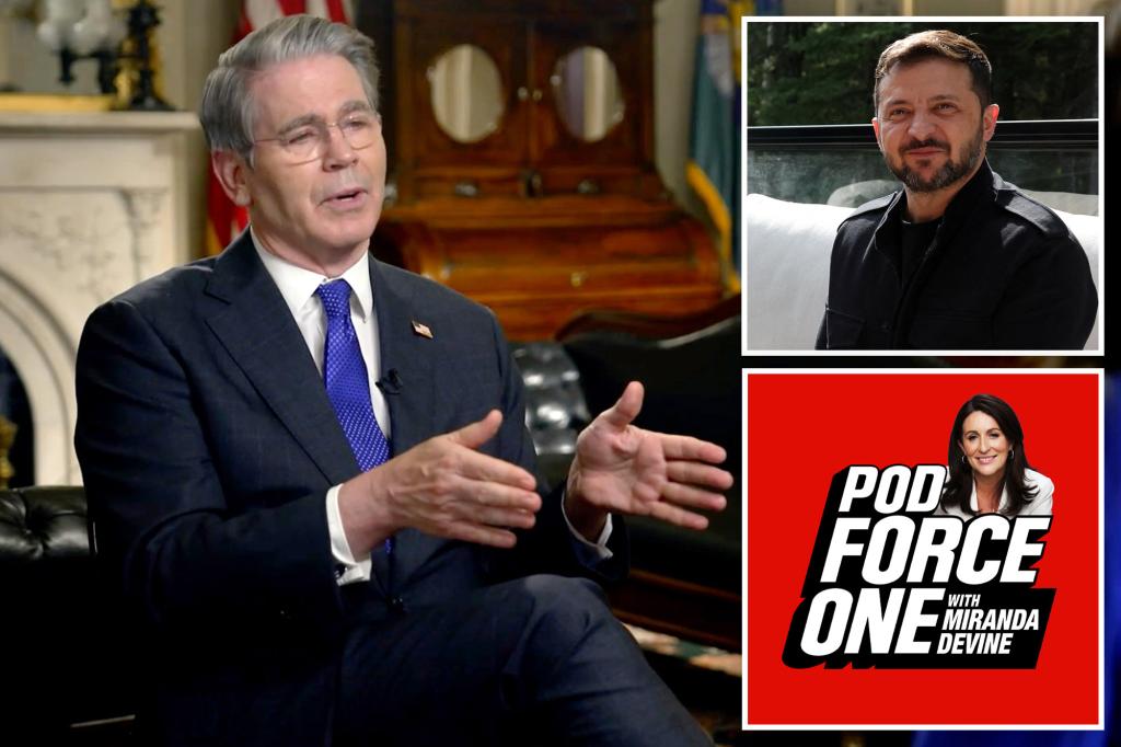 Treasury secretary states that the Ukraine minerals agreement could ignite economic growth similar to post-Cold War levels.