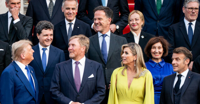 Trump Takes Photos with World Leaders After Arriving for NATO Meeting