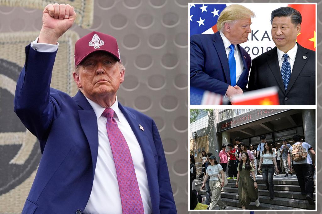 Trump acknowledges agreement with China following extensive trade talks