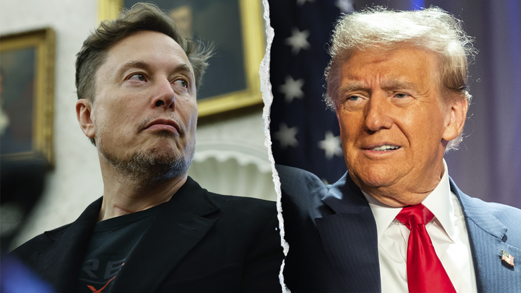 Trump and Musk's relationship improves following their public disagreement about tax laws